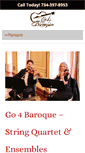 Mobile Screenshot of go4baroque.net